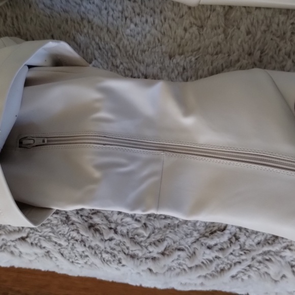 Lulus Chic Cream Heeled Boots for Women - Picture 8 of 13